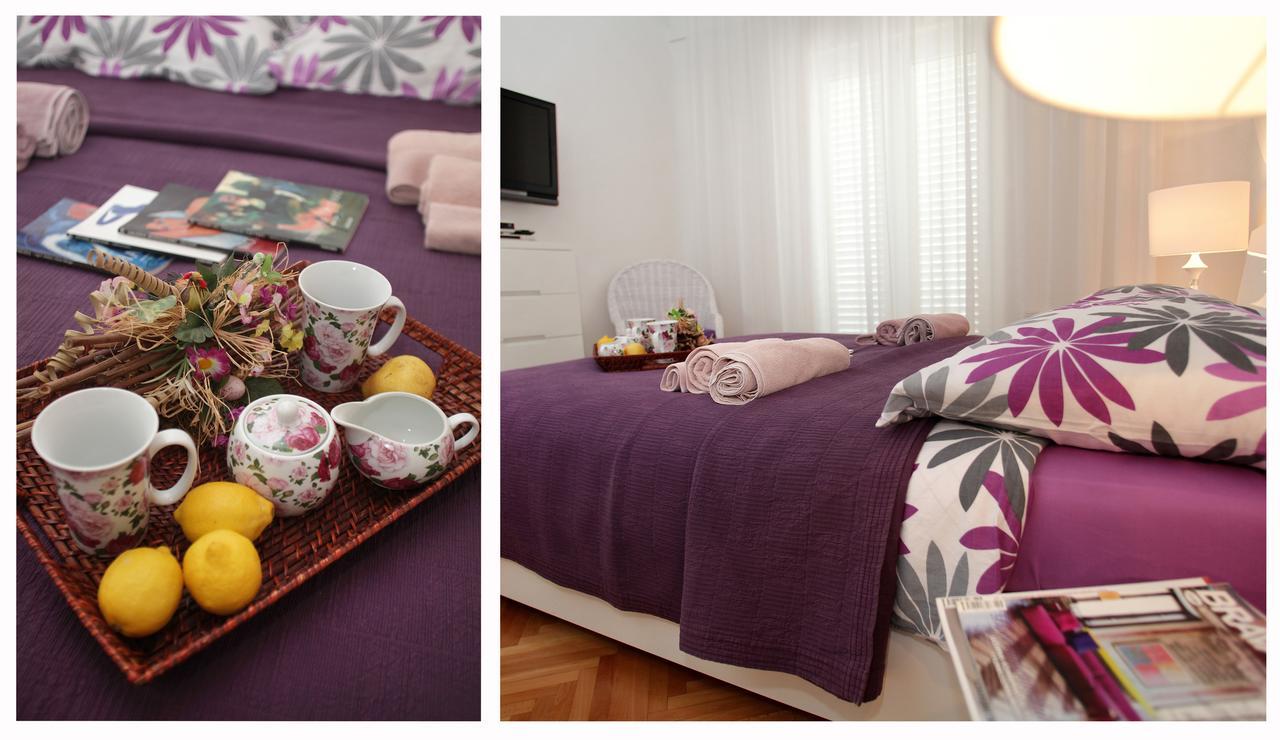 Gem Of The Sea Luxury Beach Apartment With Brand New Heating Infinity Pool Трогир Экстерьер фото